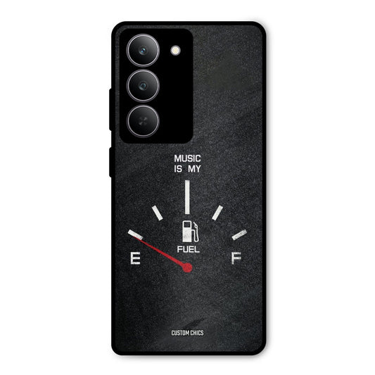 Music Fuel Realme 14x Mobile Back Cover - Typography PrintShield Case