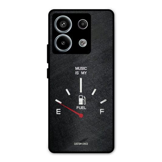 Music Fuel Redmi Note 13 Pro 5G Mobile Back Cover - Typography PrintShield Case