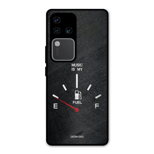 Music Fuel Vivo V30 Pro Mobile Back Cover - Typography PrintShield Case