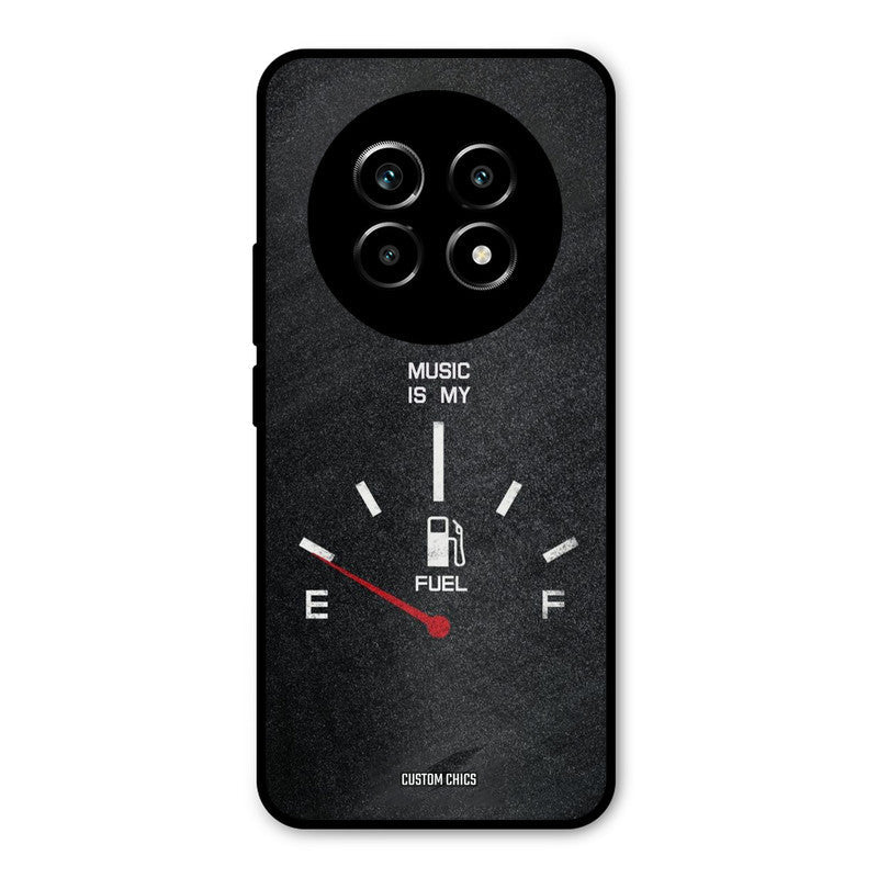 Music Fuel Realme 14 Pro lite Mobile Back Cover - Typography PrintShield Case