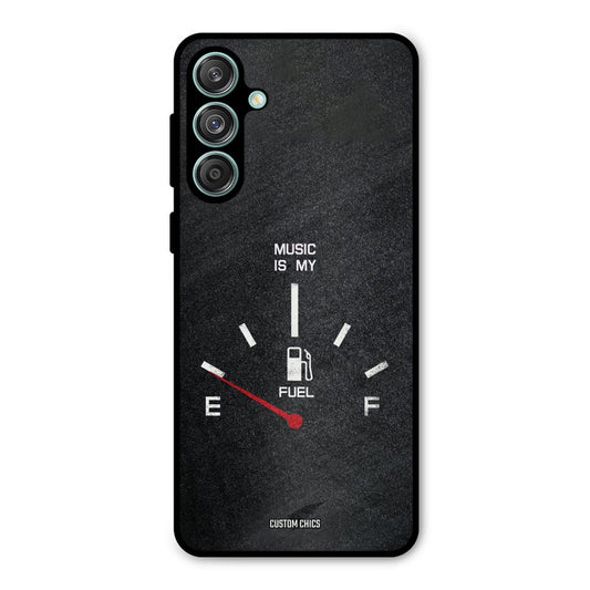 Music Fuel Samsung Galaxy M55 5G Mobile Back Cover - Typography PrintShield Case