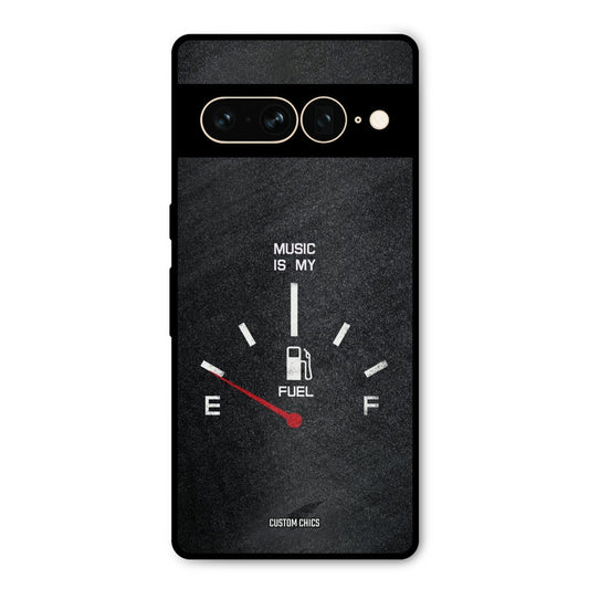 Music Fuel Google Pixel 7 Pro Mobile Back Cover - Typography PrintShield Case