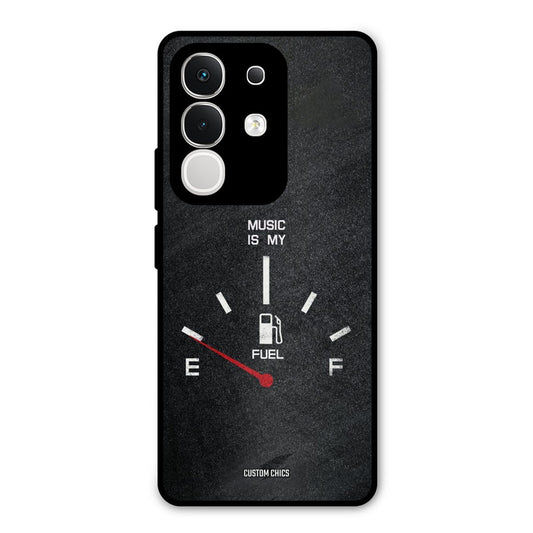 Music Fuel Vivo T4x Mobile Back Cover - Typography PrintShield Case