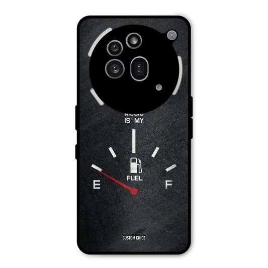 Music Fuel Nothing Phone 3A Pro Mobile Back Cover - Typography PrintShield Case