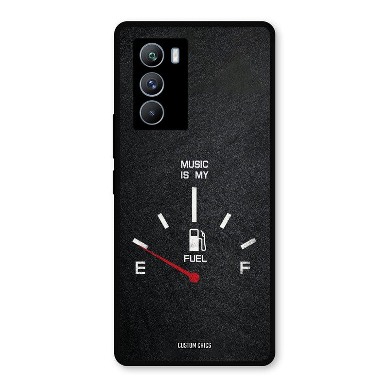 Music Fuel iQOO 9SE Mobile Back Cover - Typography PrintShield Case
