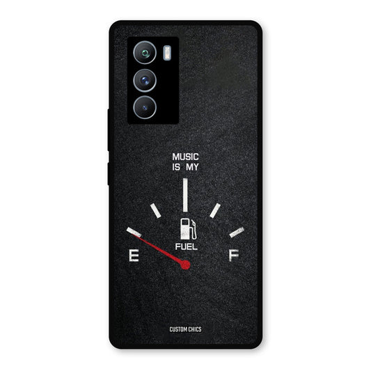 Music Fuel iQOO 9SE Mobile Back Cover - Typography PrintShield Case