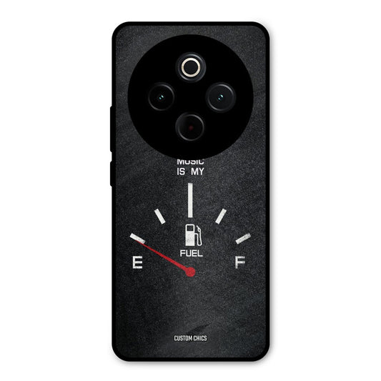 Music Fuel Vivo T4 Mobile Back Cover - Typography PrintShield Case