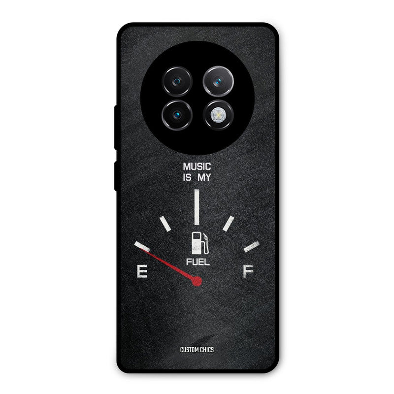 Music Fuel Realme 13 Plus Mobile Back Cover - Typography PrintShield Case