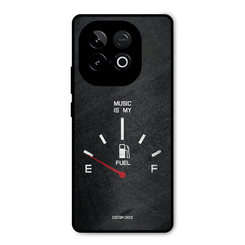 Music Fuel iQOO Neo 10 Mobile Back Cover - Typography PrintShield Case