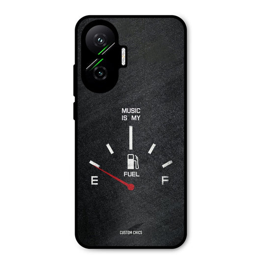 Music Fuel Poco F7 5G Mobile Back Cover - Typography PrintShield Case