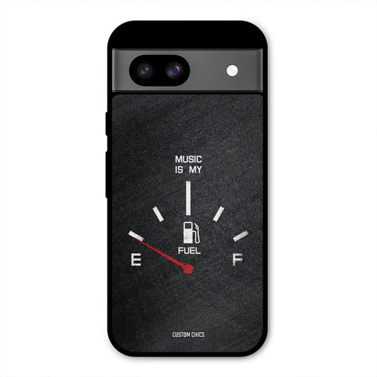Music Fuel Google Pixel 8a Mobile Back Cover - Typography PrintShield Case