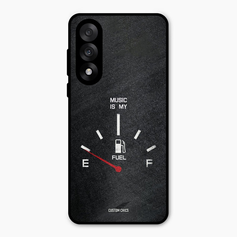 Music Fuel Oneplus Nord 5 Mobile Back Cover - Typography PrintShield Case