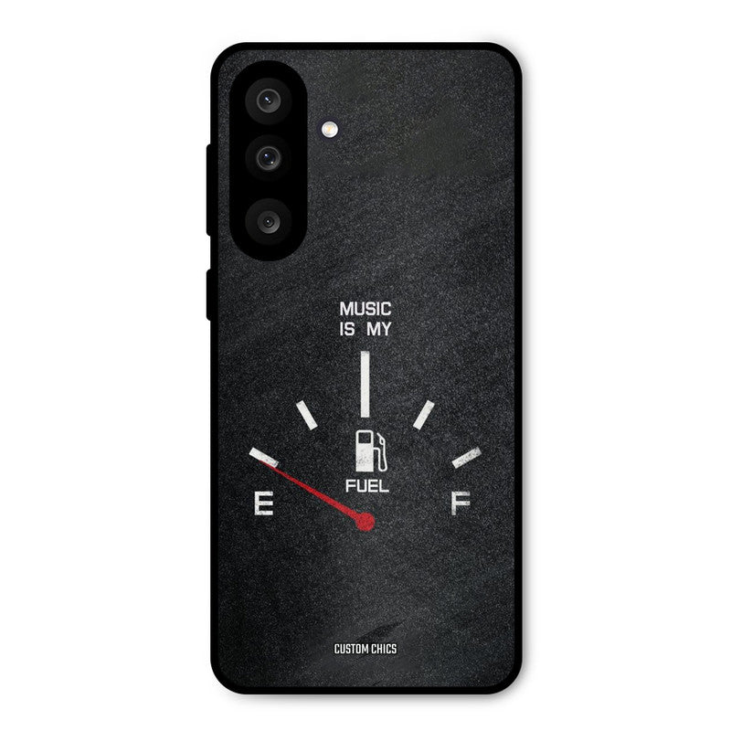 Music Fuel Samsung Galaxy M56 Mobile Back Cover - Typography PrintShield Case