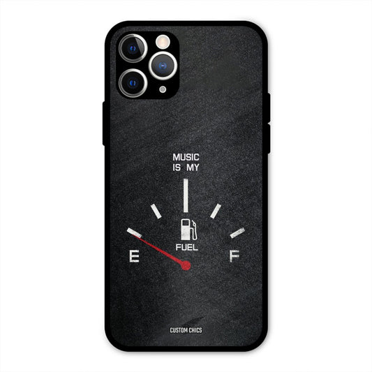 Music Fuel iPhone 11 Pro Mobile Back Cover - Typography PrintShield Case