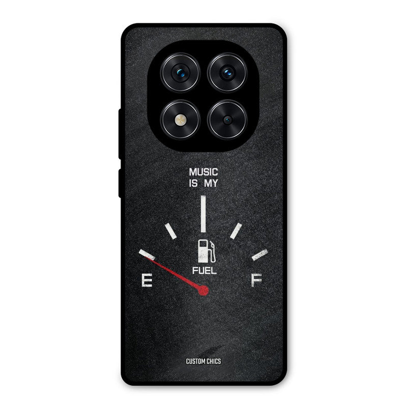 Music Fuel Poco X7 Mobile Back Cover - Typography PrintShield Case