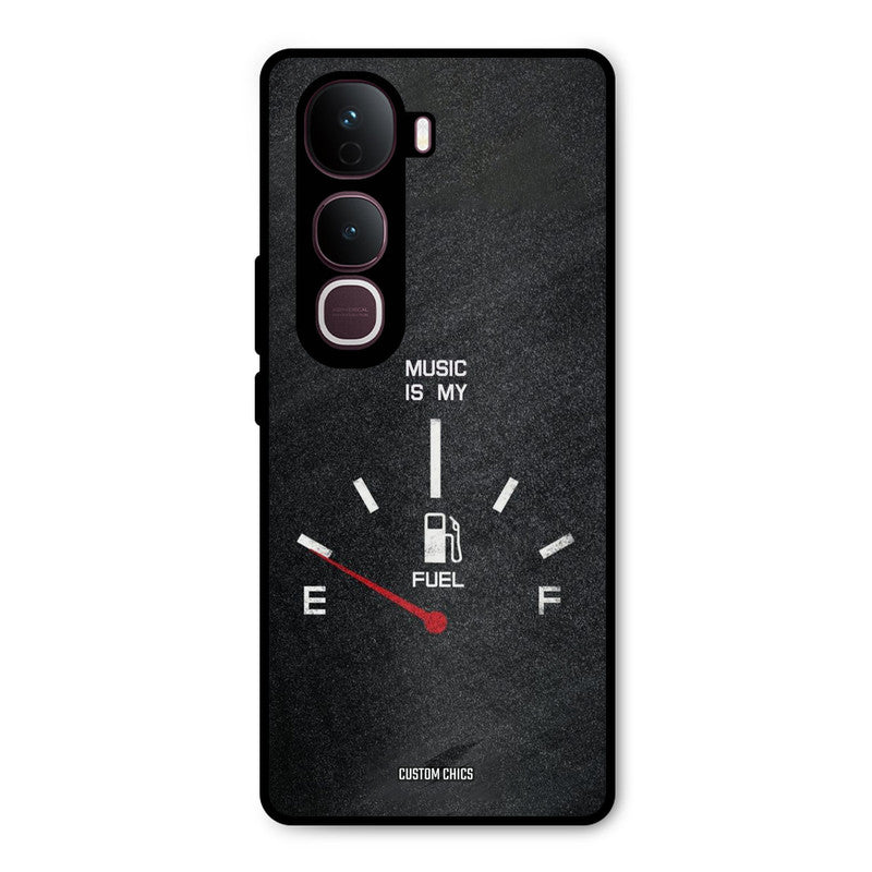 Music Fuel Vivo Y400 Pro Mobile Back Cover - Typography PrintShield Case