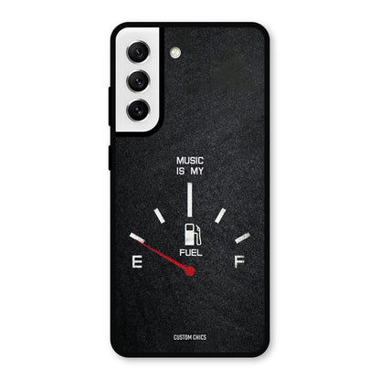 Music Fuel Samsung Galaxy S21 FE 5G Mobile Back Cover - Typography PrintShield Case