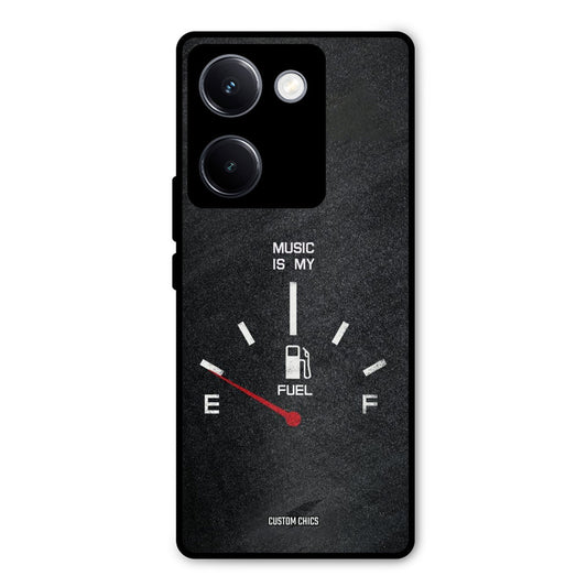 Music Fuel Vivo Y300 Plus Mobile Back Cover - Typography PrintShield Case
