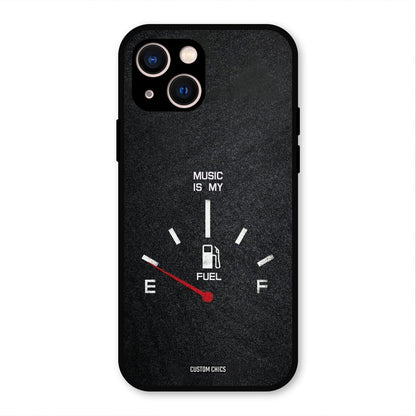 Music Fuel iPhone 13 Mobile Back Cover - Typography PrintShield Case