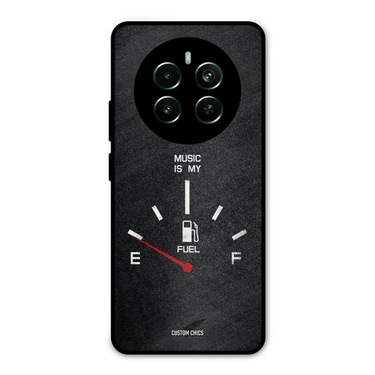 Music Fuel Realme 12 Plus Mobile Back Cover - Typography PrintShield Case