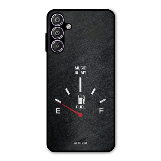 Music Fuel Samsung Galaxy F15 Mobile Back Cover - Typography PrintShield Case