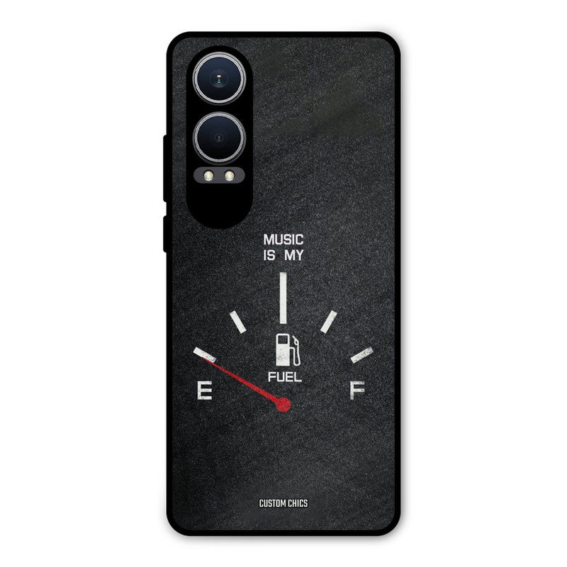 Music Fuel Oneplus Nord CE4 Lite Mobile Back Cover - Typography PrintShield Case