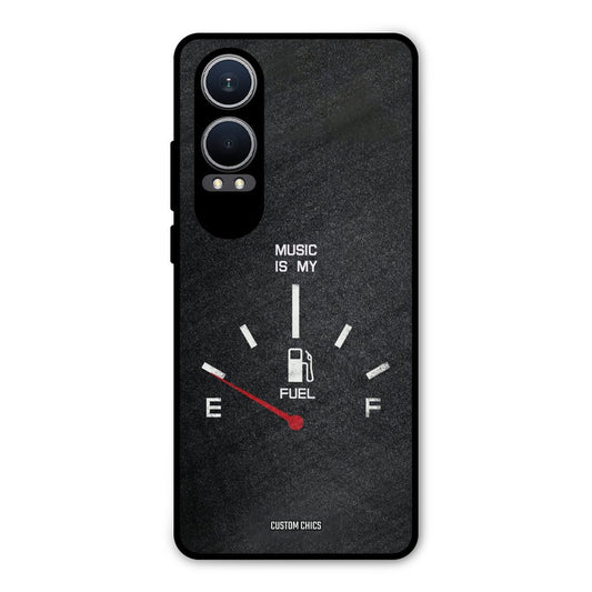 Music Fuel Oneplus Nord CE4 Lite Mobile Back Cover - Typography PrintShield Case