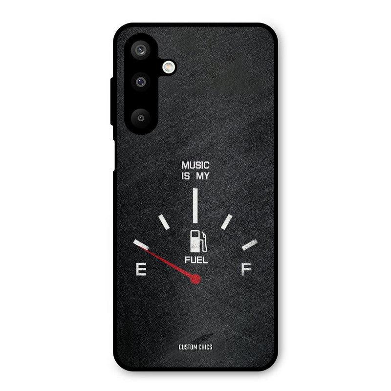 Music Fuel Samsung Galaxy M16 Mobile Back Cover - Typography PrintShield Case