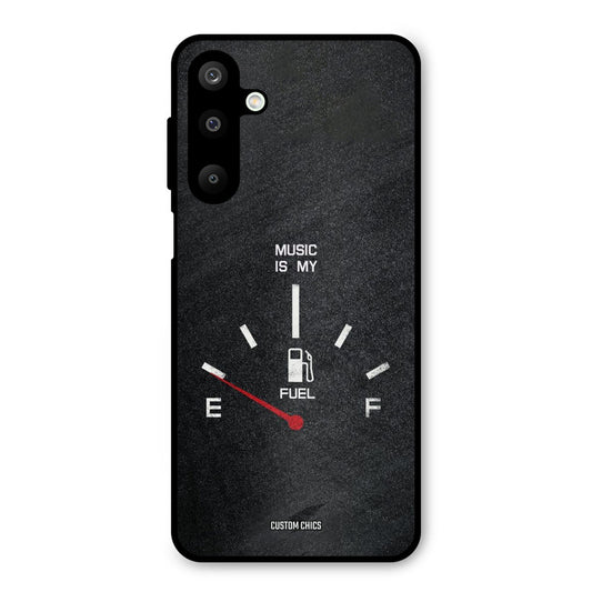 Music Fuel Samsung Galaxy M16 Mobile Back Cover - Typography PrintShield Case