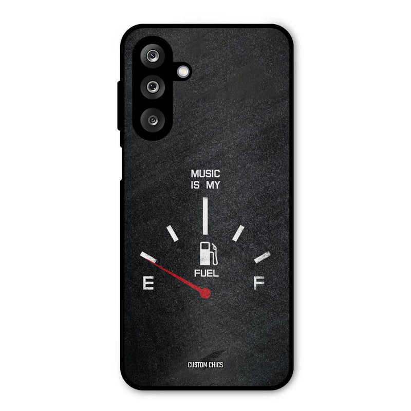Music Fuel Samsung Galaxy M36 Mobile Back Cover - Typography PrintShield Case