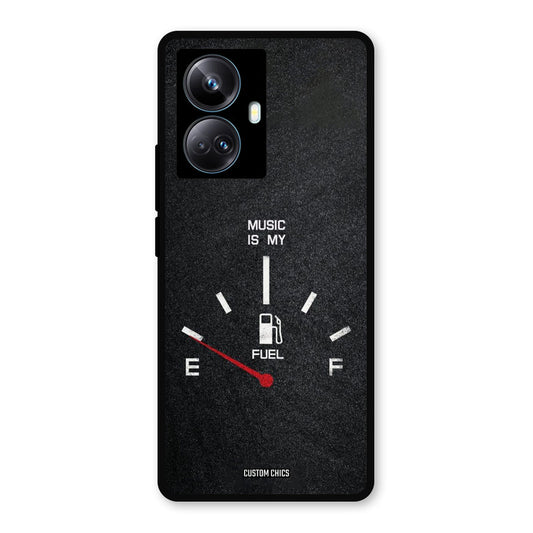Music Fuel Realme 10 Pro Plus Mobile Back Cover - Typography PrintShield Case