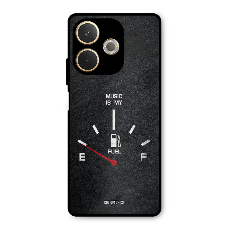 Music Fuel Oppo A5 Pro Mobile Back Cover - Typography PrintShield Case