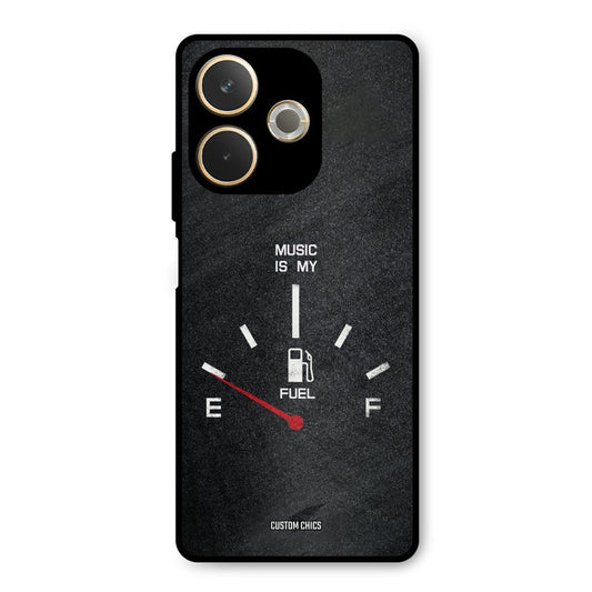 Music Fuel Oppo A5 Pro Mobile Back Cover - Typography PrintShield Case