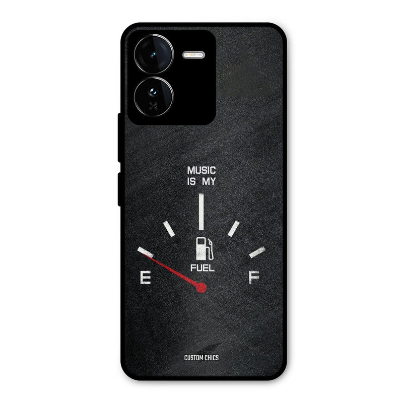 Music Fuel iQOO Z9 Mobile Back Cover - Typography PrintShield Case
