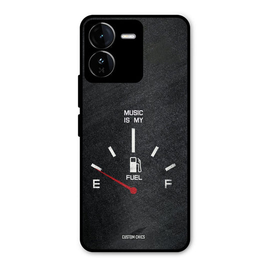 Music Fuel iQOO Z9 Mobile Back Cover - Typography PrintShield Case