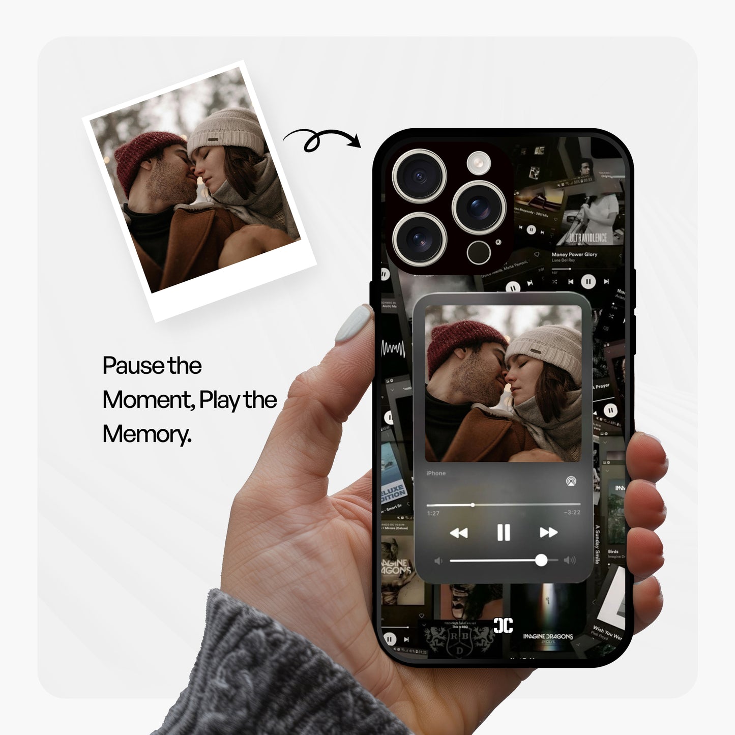 Musical Collage Custom Case