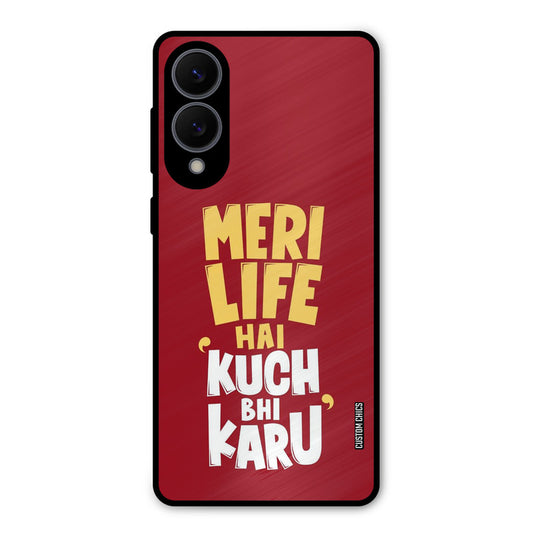 My Life Samsung Galaxy S25 Edge Mobile Back Cover - Typography PrintShield Case