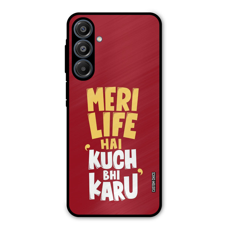 My Life Samsung Galaxy A16 5G Mobile Back Cover - Typography PrintShield Case