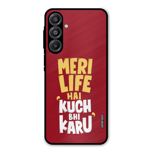 My Life Samsung Galaxy A16 5G Mobile Back Cover - Typography PrintShield Case