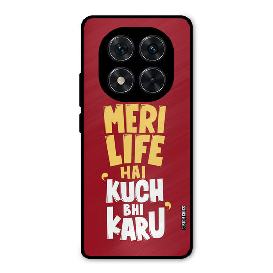 My Life Redmi Note 14 Pro Mobile Back Cover - Typography PrintShield Case