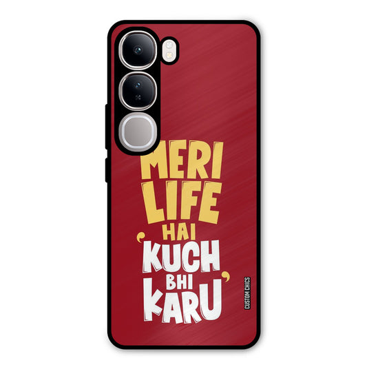 My Life Vivo Y300 Mobile Back Cover - Typography PrintShield Case