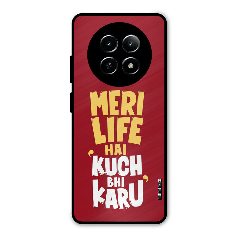 My Life Realme Narzo N65 Mobile Back Cover - Typography PrintShield Case