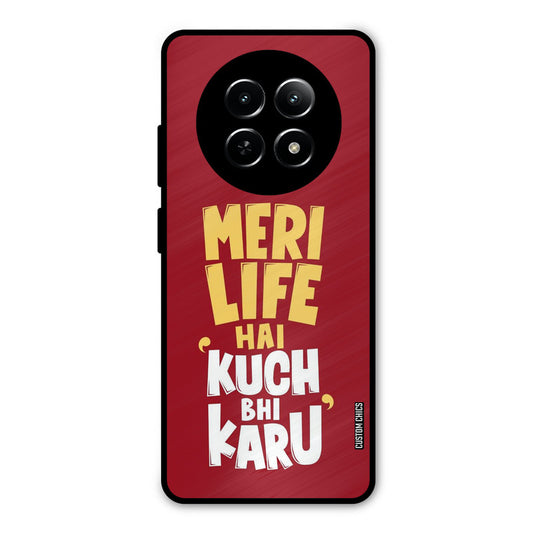 My Life Realme Narzo N65 Mobile Back Cover - Typography PrintShield Case