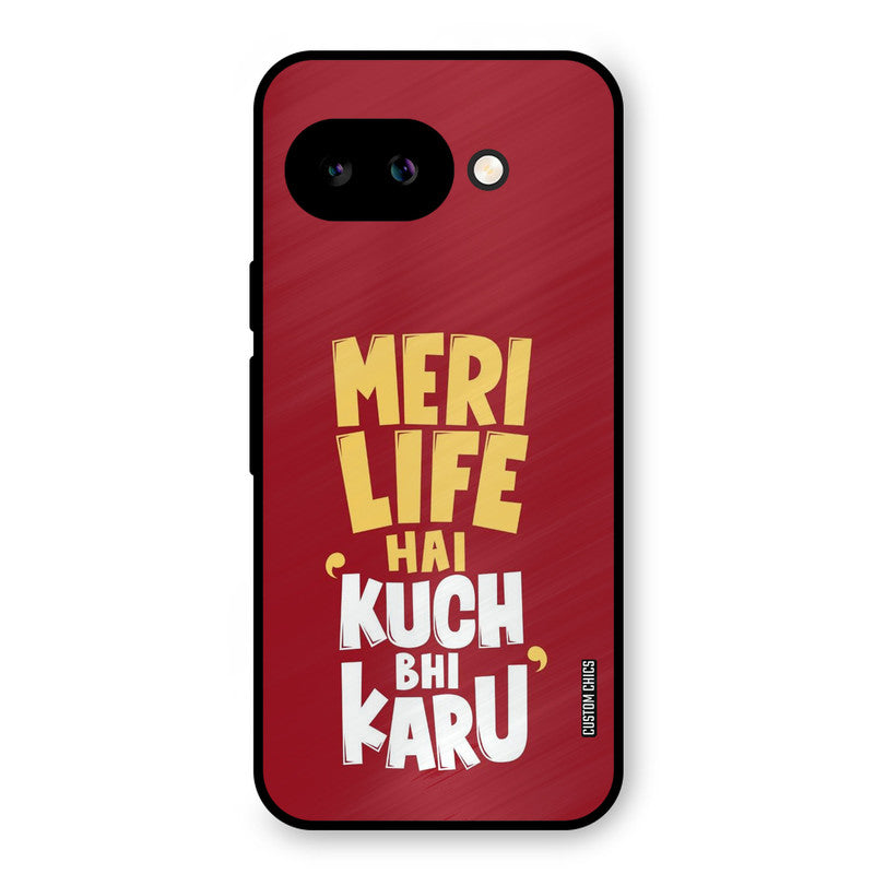 My Life Google Pixel 9A Mobile Back Cover - Typography PrintShield Case