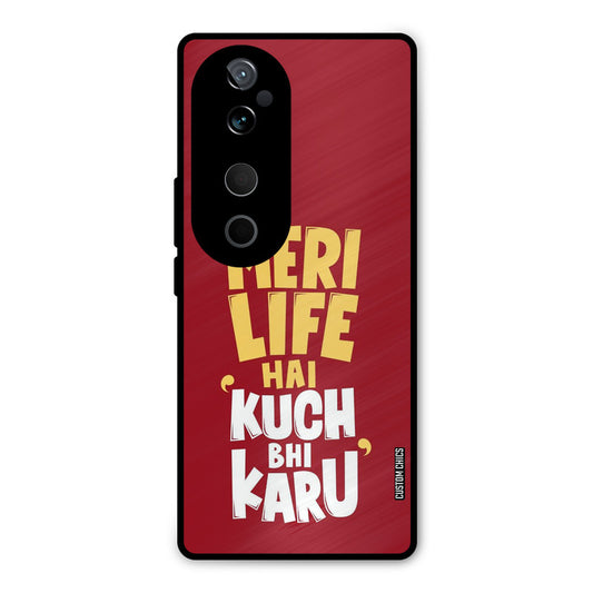 My Life Vivo V40 Mobile Back Cover - Typography PrintShield Case