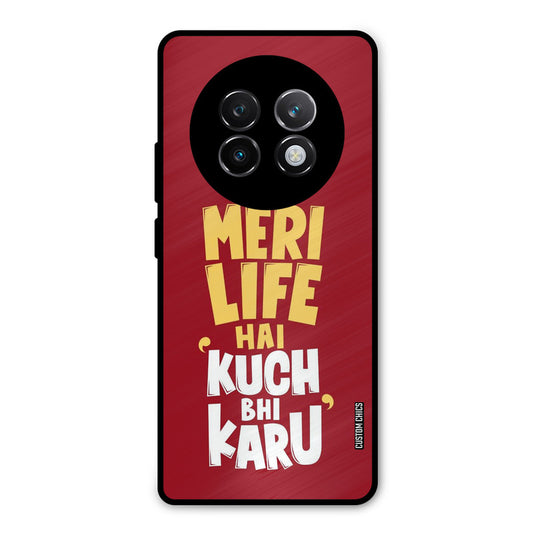 My Life Realme 13 Plus Mobile Back Cover - Typography PrintShield Case