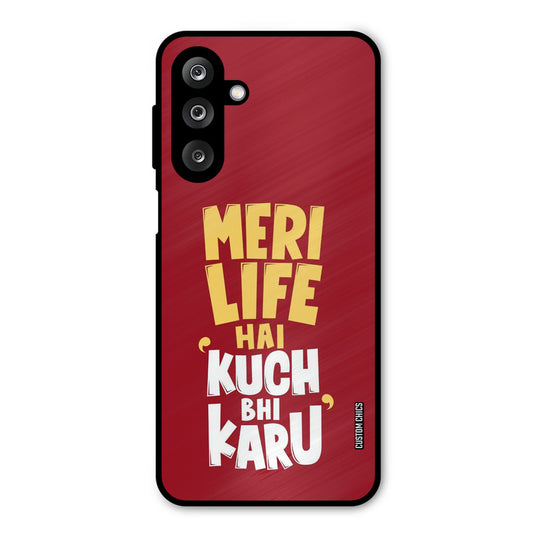 My Life Samsung Galaxy M36 Mobile Back Cover - Typography PrintShield Case
