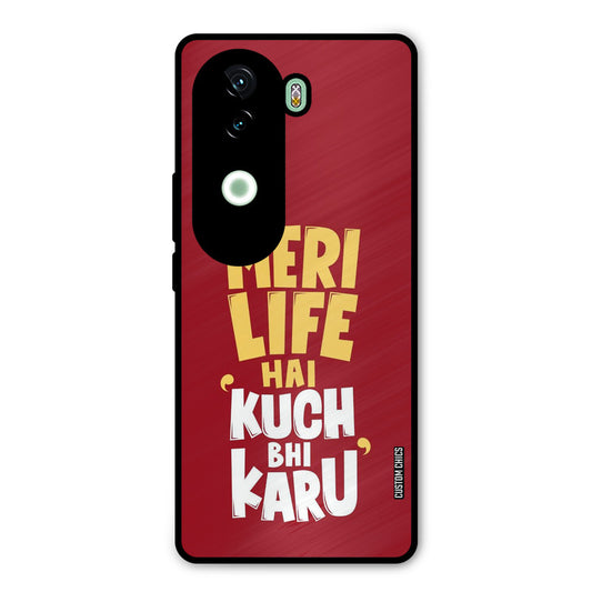 My Life Vivo V40e Mobile Back Cover - Typography PrintShield Case
