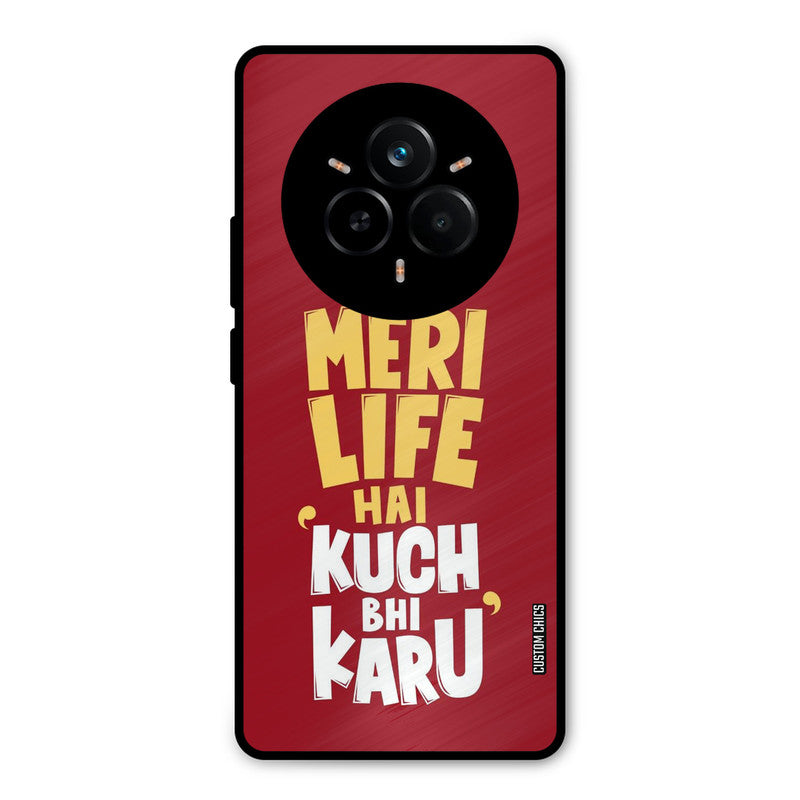 My Life Realme 14 Pro Mobile Back Cover - Typography PrintShield Case