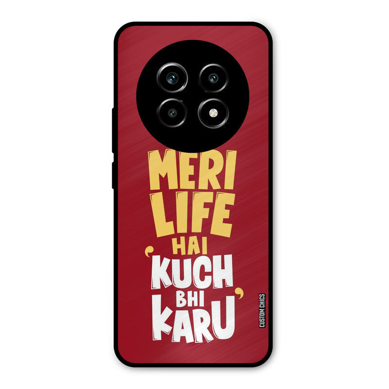 My Life Realme 14 Pro lite Mobile Back Cover - Typography PrintShield Case